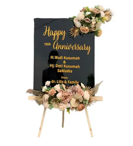 Papan Bunga Akrilik Petanang Ilir